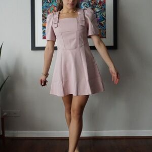 Baby pink dress size M mini